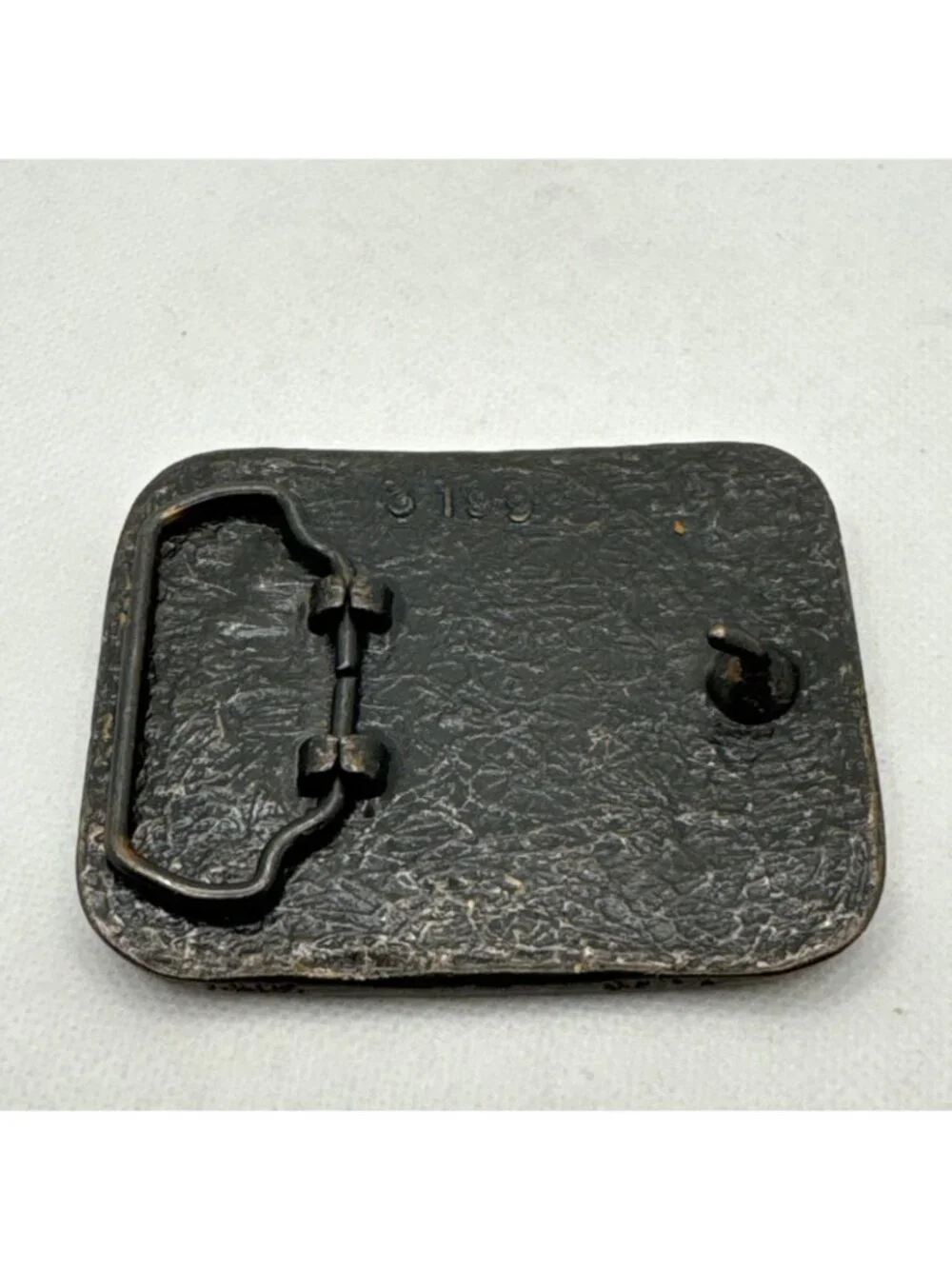 Vintage End of the Trail Belt Buckle Vintage 1970s Native American